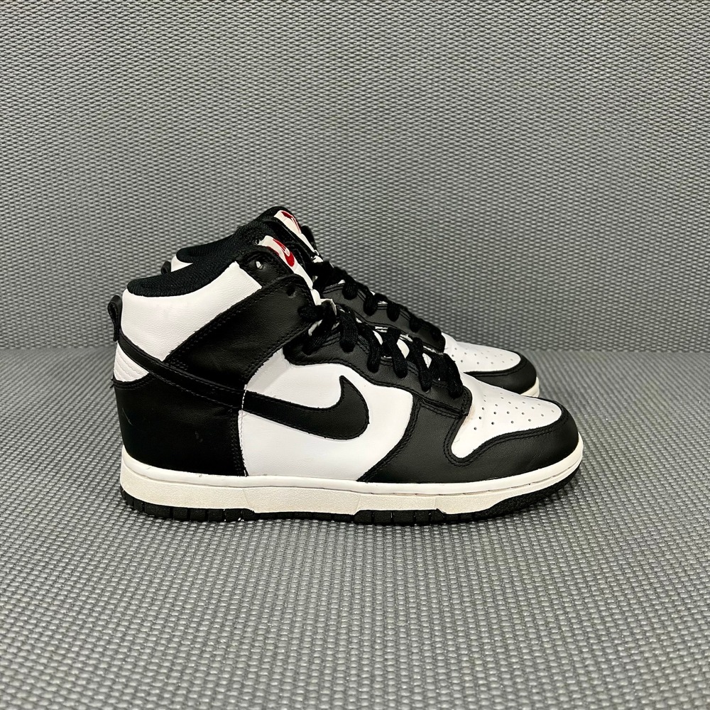 Nike Dunk High Panda Black White Womens Casual Athletic Sneakers Shoes Size 7